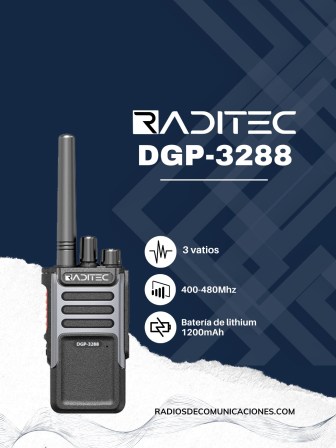 Radio de Comunicación - Raditec -DGP-3288